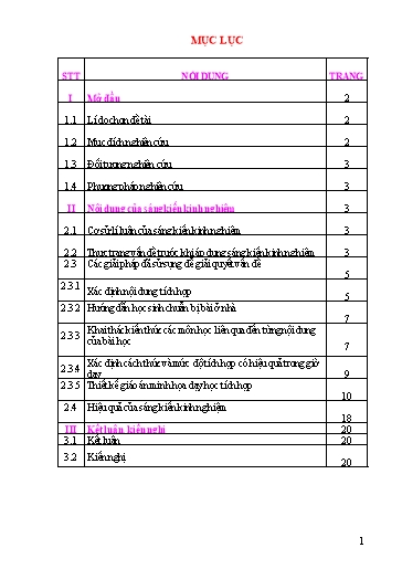 Sáng kiến kinh nghiệm Kinh nghiệm nâng cao hiệu quả dạy học tích hợp phần Lịch sử Việt Nam môn Lịch sử lớp 9 ở trường THCS Lâm Xa, huyện Bá Thước
