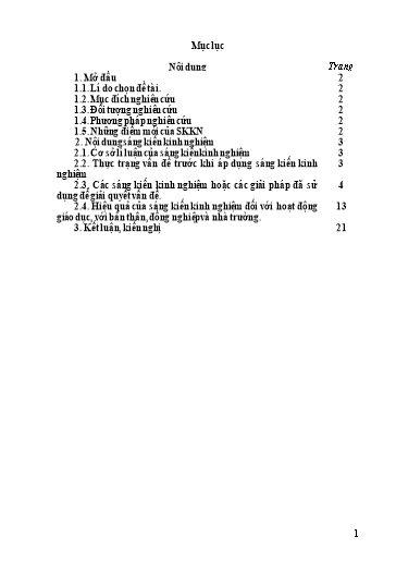 Sáng kiến kinh nghiệm Một số biện pháp nhằm phát huy tính tích cực của học sinh trong dạy học chương III Việt Nam từ năm 1945 đến năm 1954 (Lịch sử 12 - Chuẩn)
