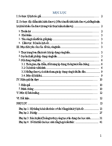 Sáng kiến kinh nghiệm Một số giải pháp bồi dưỡng học sinh giỏi bộ môn Lịch sử đạt hiệu quả tại trường THPT Huỳnh Thị Hưởng Sáng kiến kinh nghiệm Một số giải pháp bồi dưỡng học sinh giỏi bộ môn Lịch sử đạt hiệu quả tại trường THPT Huỳnh Thị Hưởng