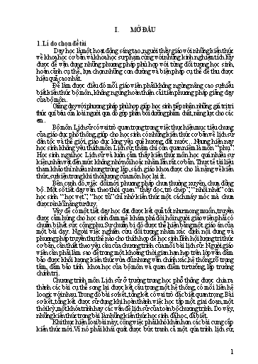 Sáng kiến kinh nghiệm Sử dụng phương pháp sơ đồ hóa để dạy bài Tổng kết lịch sử thế giới hiện Đại Từ năm 1945 đến năm 2000 (Lịch sử lớp 12)