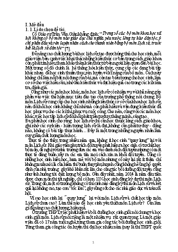 SKKN Xây dựng hệ thống câu hỏi phần lịch sử Việt Nam giai đoạn 1930 đến 1945 nhằm kiểm tra, đánh giá theo định hướng phát triển năng lực học sinh lớp 12 THPT ban cơ bản
